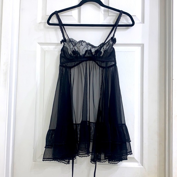 Honey Birdette Intimates & Sleepwear Like New Honey Birdette Layla Babydoll Nightgown Cami